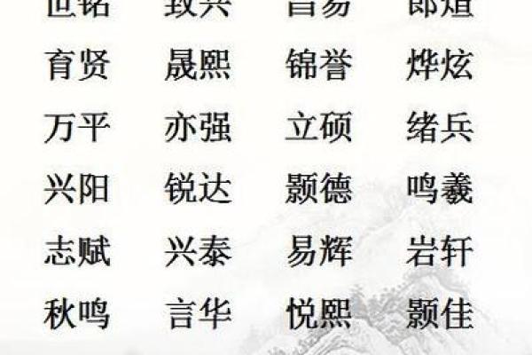 五行缺木水的男孩取名指南