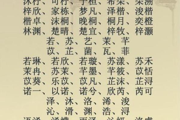 名字选得好，运势也会跟着好