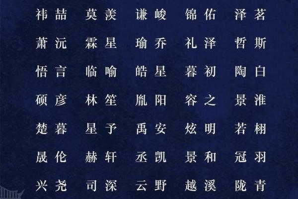 小男孩名字大全 提升气质与品位的完美选择