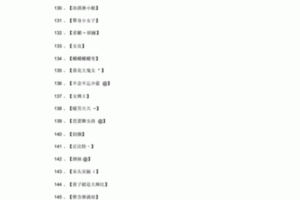 萌到不行的创意QQ名字精选