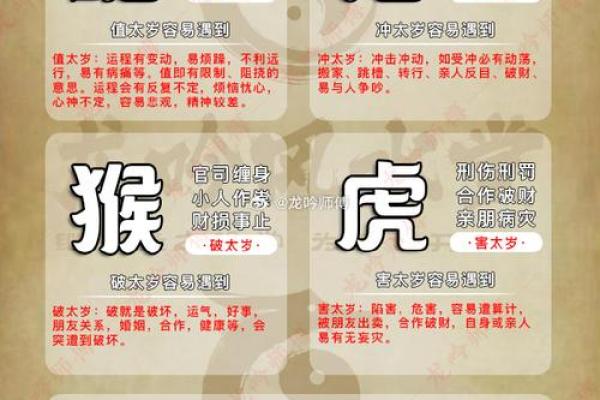 犯太岁生肖运势影响与应对策略