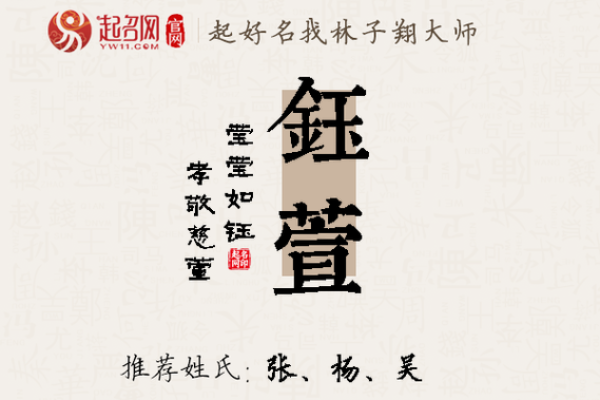 萱字在现代名字中的流行趋势与影响
