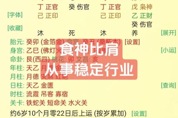 从八字看食神命：如何通过食神判断个人运势