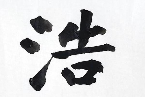 浩字在名字中的文化象征与气质塑造
