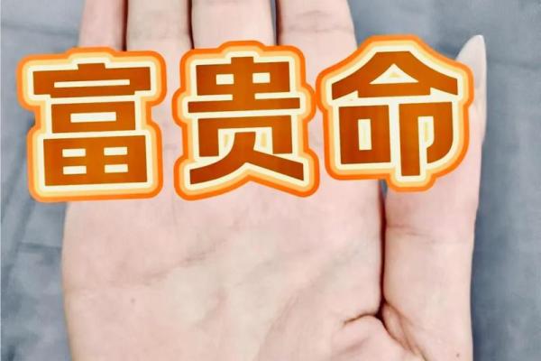 手相中的富贵命征兆，你符合吗