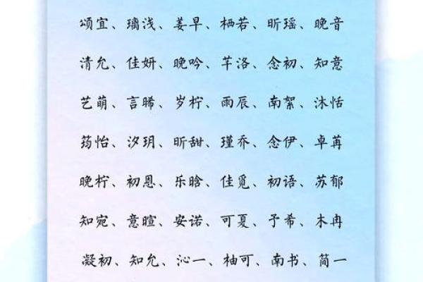从音韵到寓意，这些女孩名字让你一见钟情