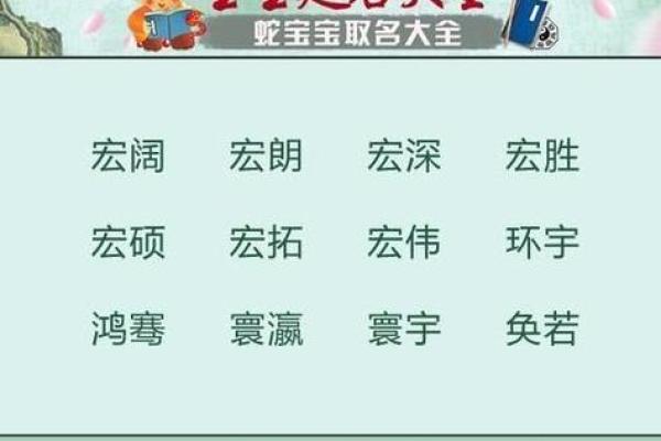 蛇年女孩名字大全及其五行分析