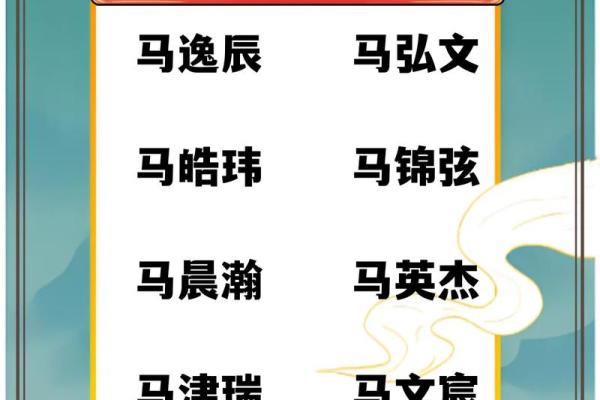 为马宝宝挑选名字的创意指南