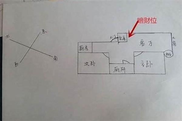 暗财位风水布局技巧及其对财富的影响