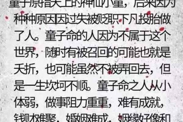 命里犯童的深层含义与命理解析