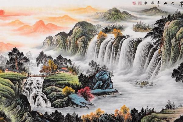 打造招财环境：风水画的作用与摆放建议