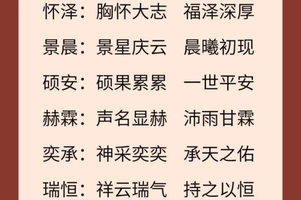 宝宝名字的力量：如何通过名字塑造良好品德
