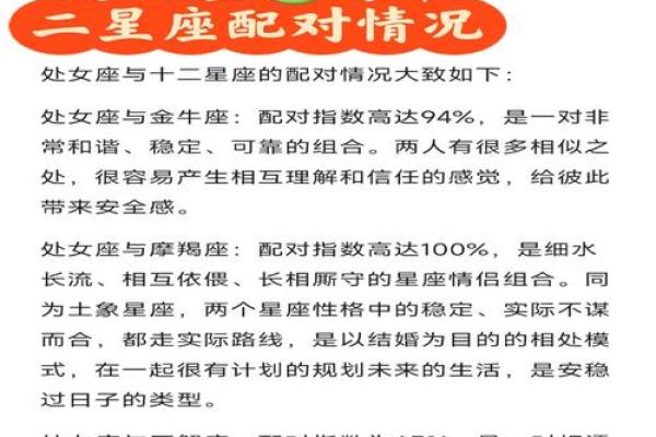 处女座与处女座的星座配对解析