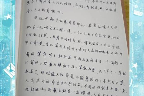 出生的命运特点与人生挑战