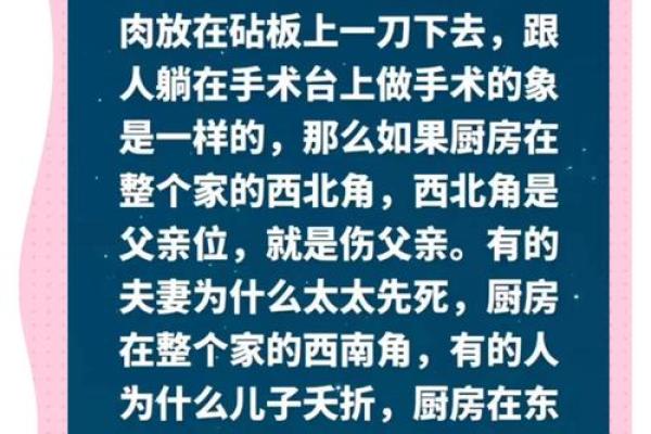 厨房布局与多边形风水的关系解析