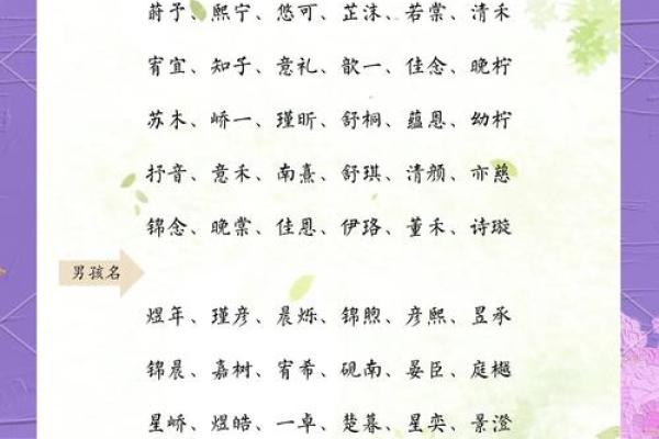 宝贝名字大全：为您的宝宝挑选最合适的名字