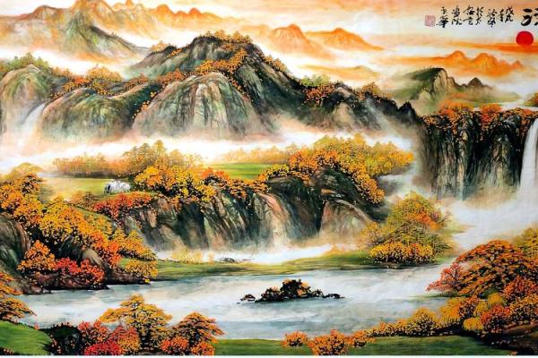 打造旺财环境的招财风水油画高清推荐