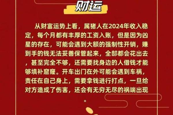 属猪每月运势如何？看看每月的好运与警示
