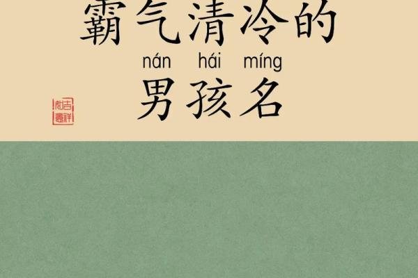 霸气十足的男生名字，彰显个人魅力与力量感