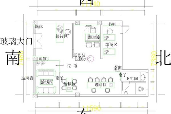 办公室风水摆放位置的五大关键原则