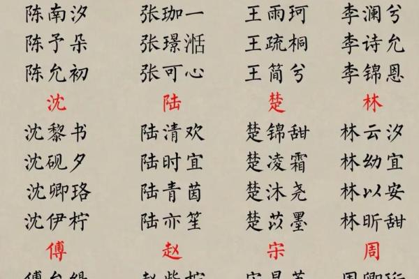 宝宝名字排行大揭秘：父母选择的趋势是什么