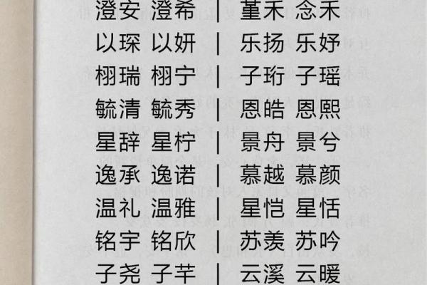 宝宝超起名字，让名字更具个性与魅力