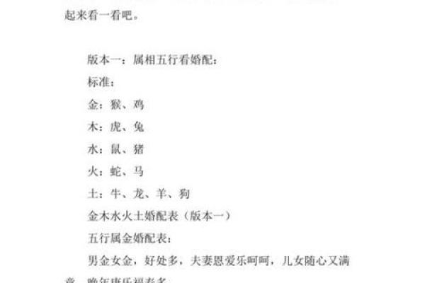 八字合婚方法揭秘：如何通过八字找出最佳婚配对象？