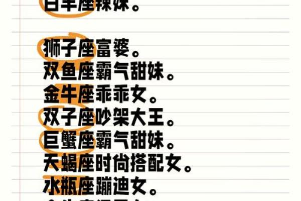 农历星座揭秘，看看你的命运如何铺展
