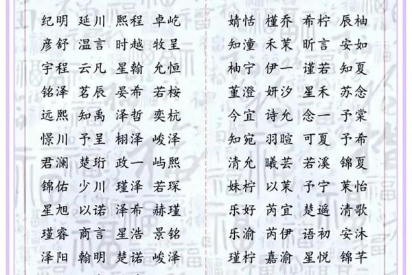 宝宝名字大全：给孩子起个有意义的名字