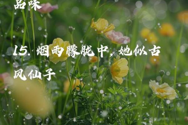 从古风中寻觅灵魂：最美的古风名字合集