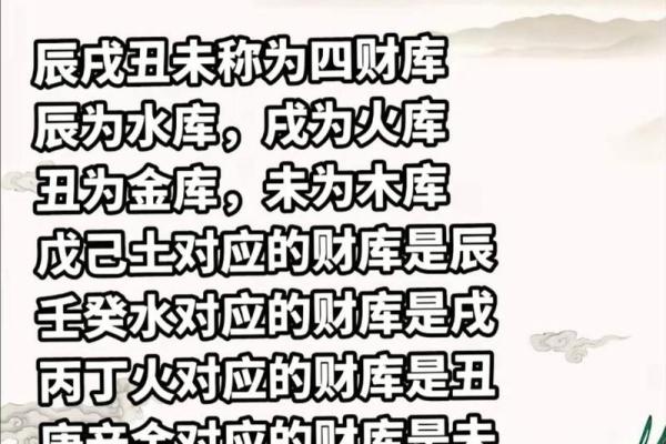 八字财库如何影响财富运势，揭示命理中的财富密码