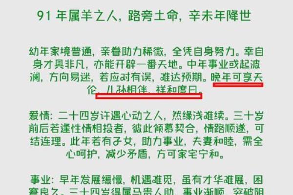 属羊人的运势预测