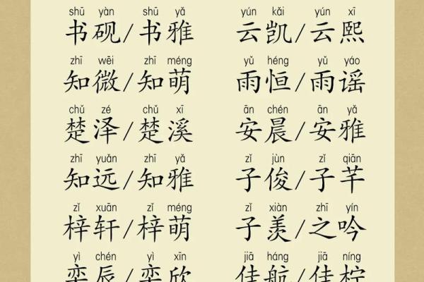 宝宝名字起名技巧：如何选择最适合的专业名称