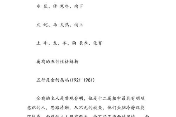 出生的人属什么生肖 五行属性解析