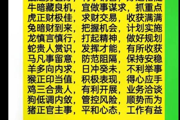 十二生肖今日运势揭晓，哪些生肖需要注意？