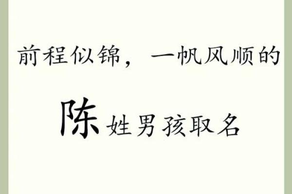 陈姓女孩名字精选与寓意解析