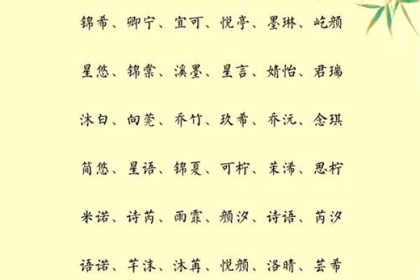充满诗意的姓余女孩名字推荐