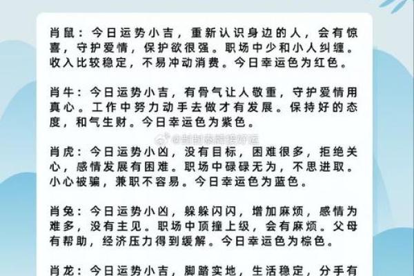 运势大透析，生肖影响下的运程变化