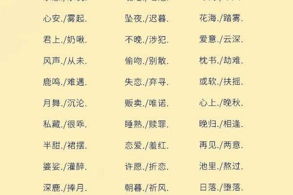 QQ名字二字的独特魅力