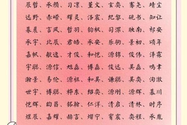霸气十足又有气质的名字推荐
