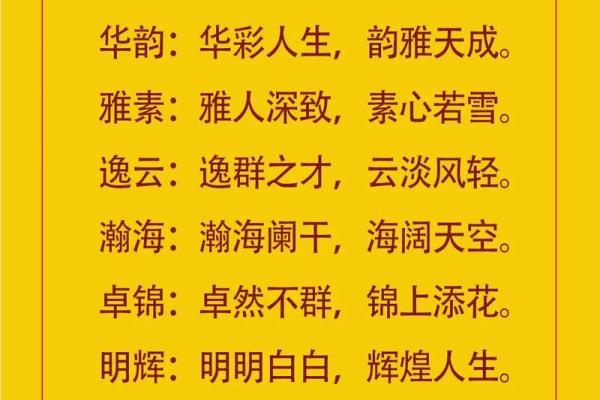 霸气十足的四字名字，让你脱颖而出