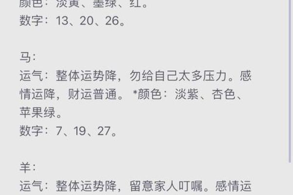 生肖运程解析：运势趋势全揭示