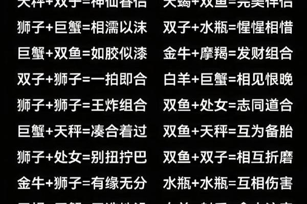 女属龙男属蛇的婚姻匹配度如何？深入解析两者的星座配对关系