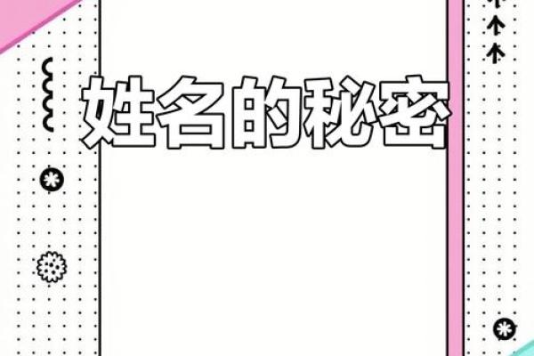 从名字看个性:它背后隐藏的秘密 从名字看个性:它背后隐藏的秘密
