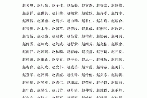 为赵姓宝宝挑选一个独特又美丽的名字 为赵姓宝宝挑选一个独特又美丽的名字