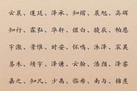 宝宝名字取名指南：如何选择最适合的名字