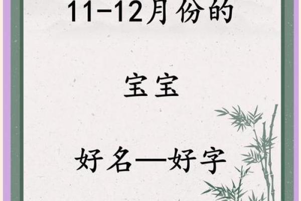 十一月宝宝起名宝典:如何选择寓意深远的名字 十一月宝宝起名宝典:如何选择寓意深远的名字