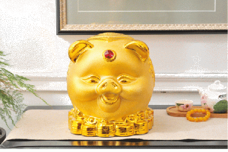 打造财运风水，招财猪带来好运