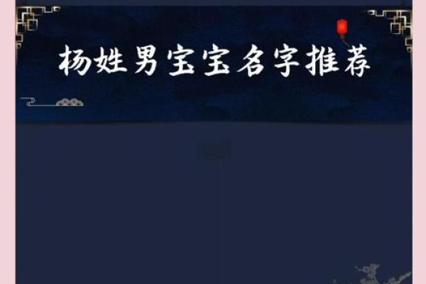 为杨姓鸡宝宝命名的传统与现代结合 为杨姓鸡宝宝命名的传统与现代结合