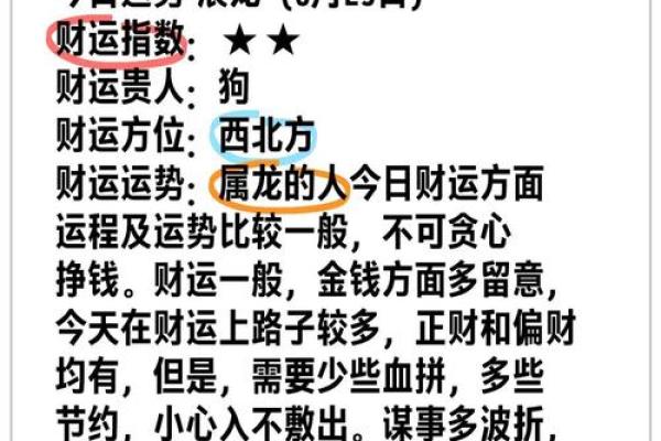 龙年运势全解析